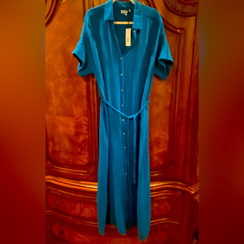 Michael Stars ✨ Allen Maxi Shirt Dress